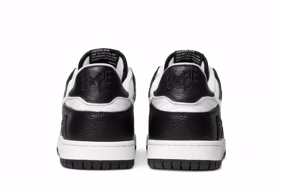 BAPE Sk8 Sta Black Camo, view 7