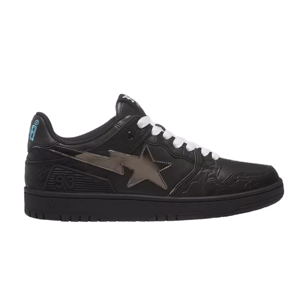 BAPE Women's Sk8 Sta Low Black Camo