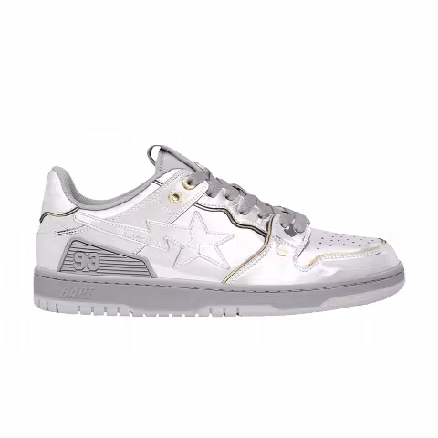 Hajime Sorayama x BAPE Wmns Sk8 Sta 'Silver'