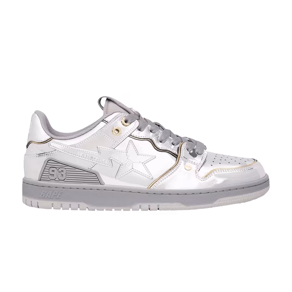 Hajime Sorayama x BAPE Women's Sk8 Sta Silver