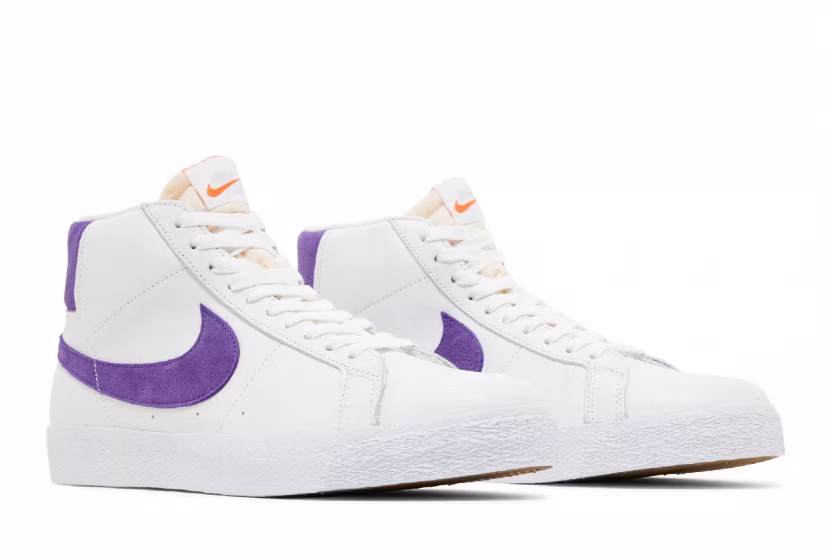 Nike Blazer Mid SB Court Purple, view 9