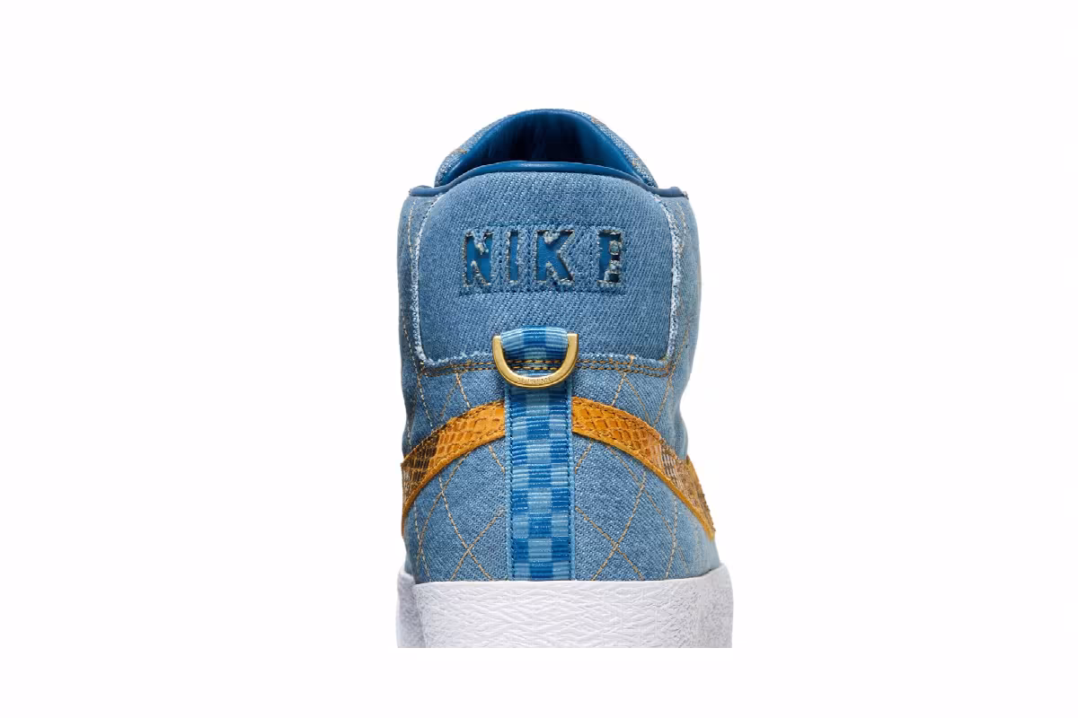 Nike Supreme x Zoom Blazer Mid QS SB Denim, view 8