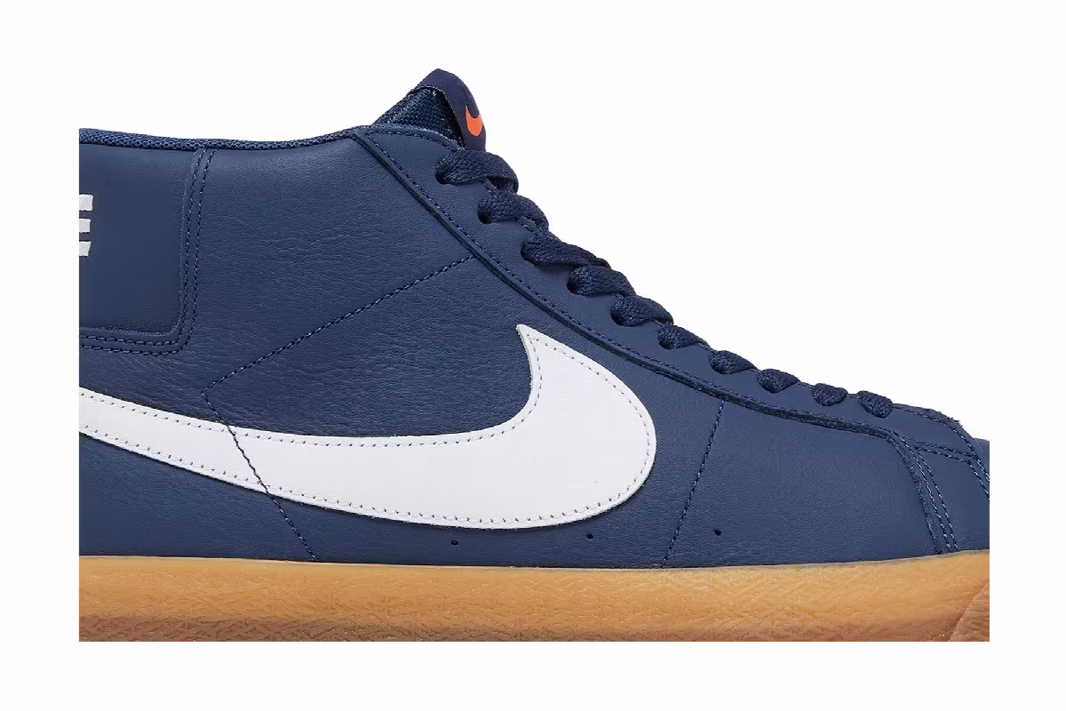 Nike Zoom Blazer Mid SB Navy Gum, view 3