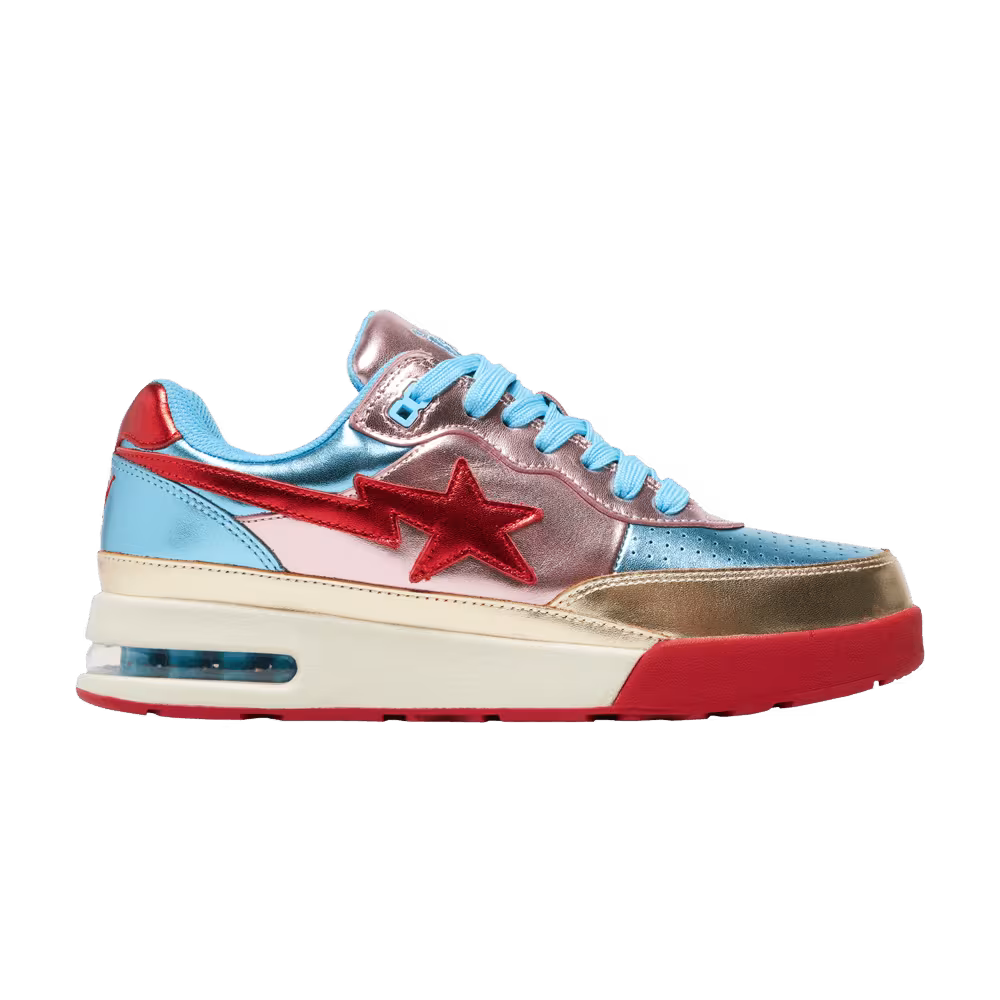 BAPE Roadsta Metallic Pink Blue