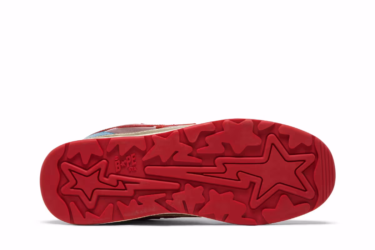 BAPE Roadsta Metallic Pink Blue, view 5