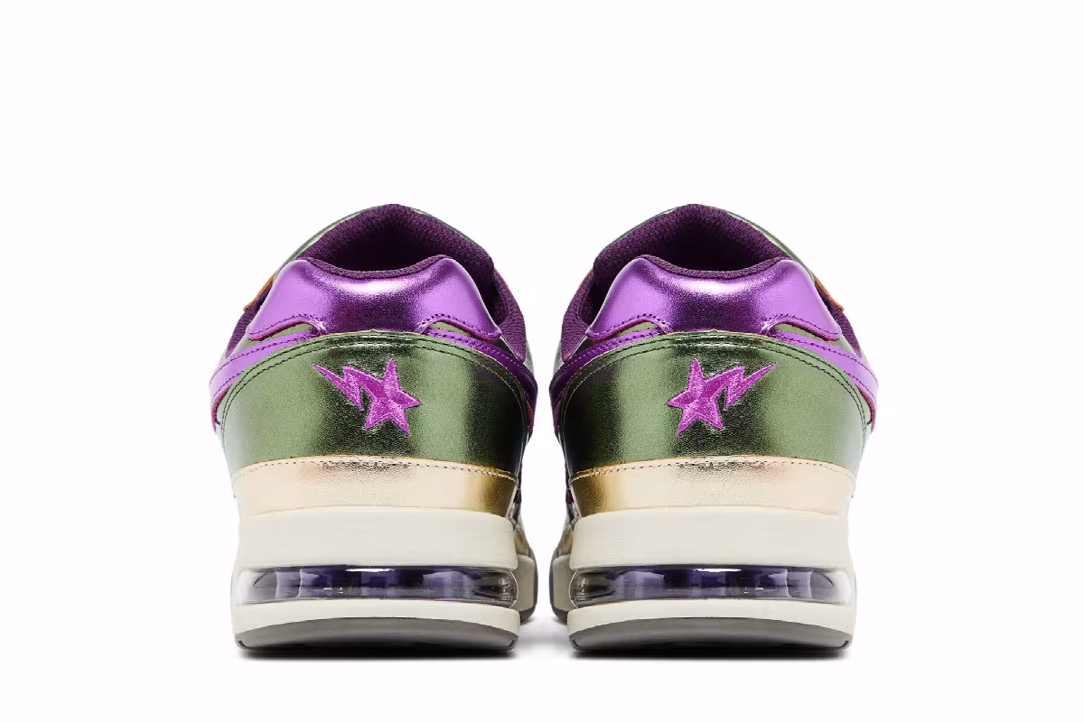 BAPE Roadsta Metallic Green, view 7