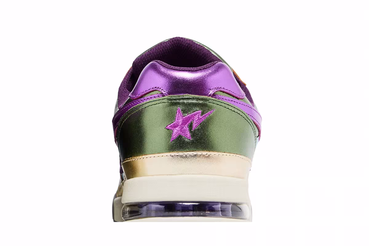 BAPE Roadsta Metallic Green, view 8