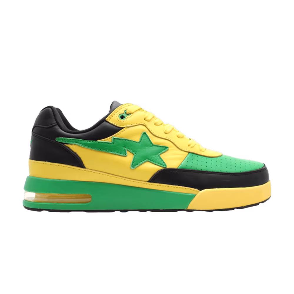 BAPE Roadsta FS-034 Low Yellow Green Black