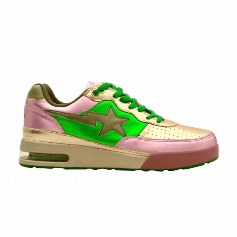 Pharrell x BAPE Roadsta FS-034 Low 'Yellow Green'