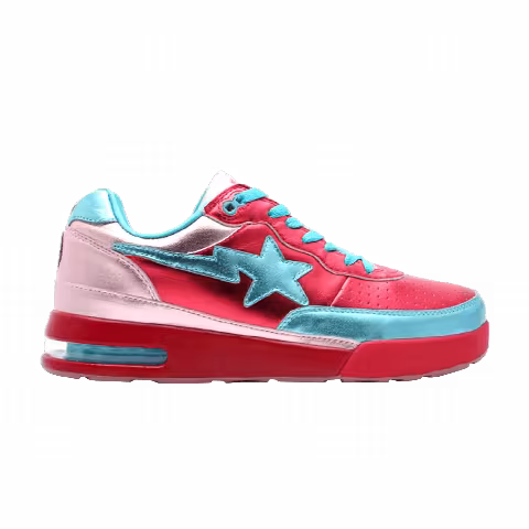 Pharrell x BAPE Roadsta FS-034 Low 'Red Blue'