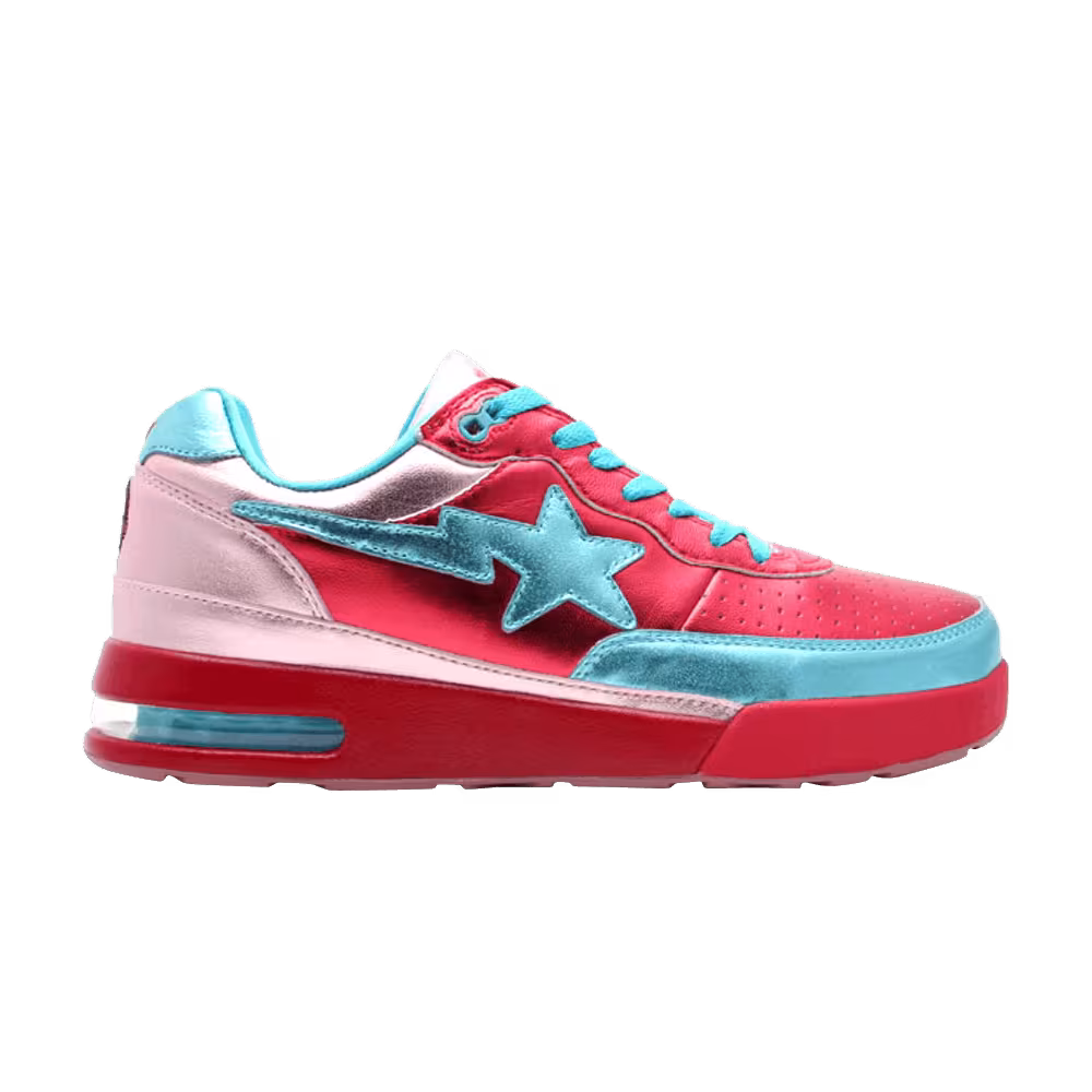Pharrell x BAPE Roadsta FS-034 Low Red Blue