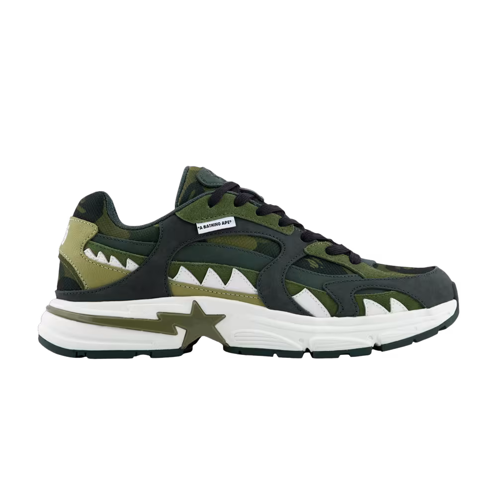 BAPE Shark Sta #1 M2 Green