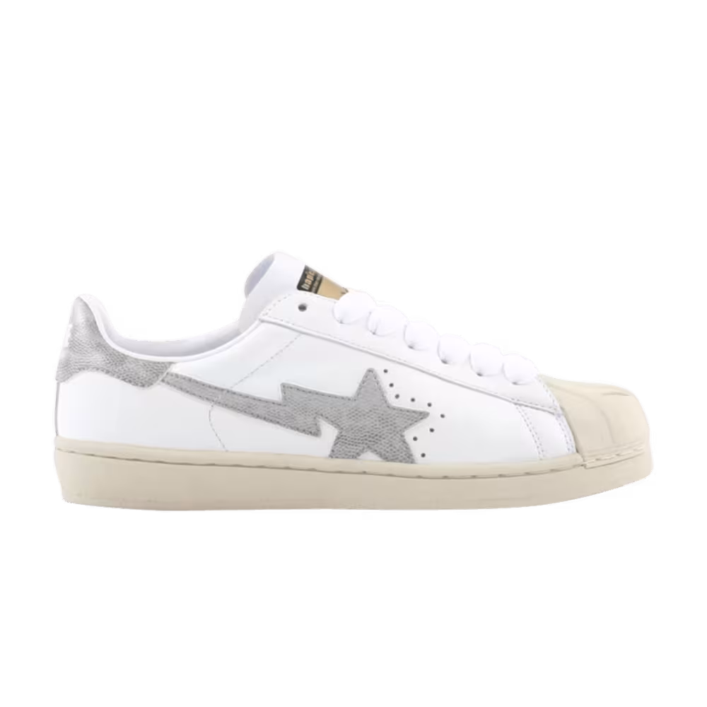 Bapesta FS-004 Low White Gray