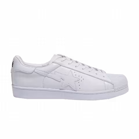 BAPE Skullsta Patent Big Tongue Ultra Low 'White'
