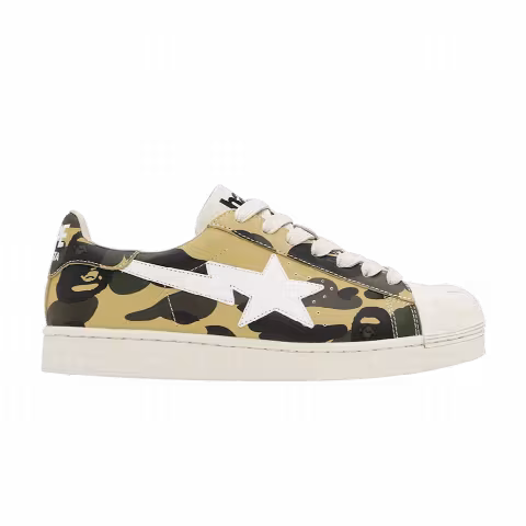 BAPE Skullsta 'Camo - Yellow'