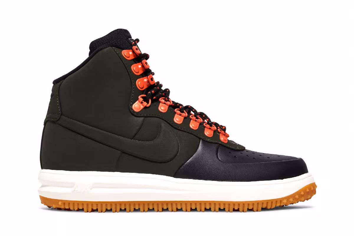 Nike Lunar Force 1 Duckboot Black Sequoia, view 2