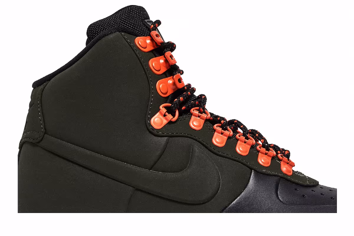 Nike Lunar Force 1 Duckboot Black Sequoia, view 3