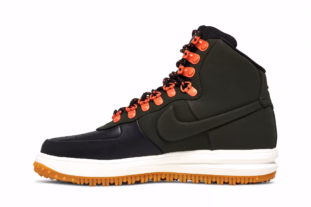 Nike Lunar Force 1 Duckboot Black Sequoia, view 4