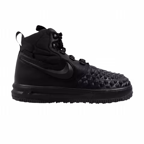 Nike Lunar Force 1 Duckboot '17 GS 'Triple Black'