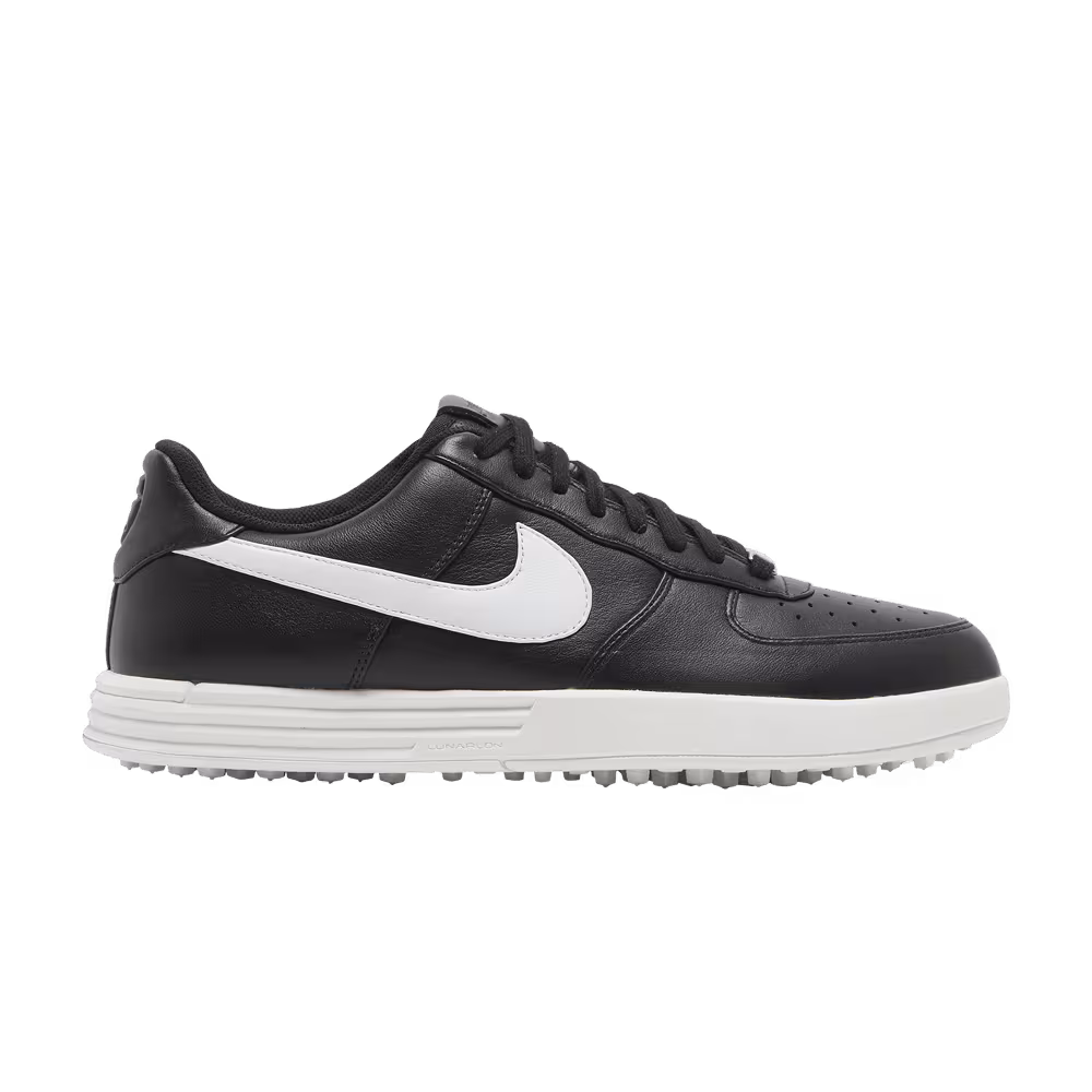 Nike Lunar Force 1 Golf Black White