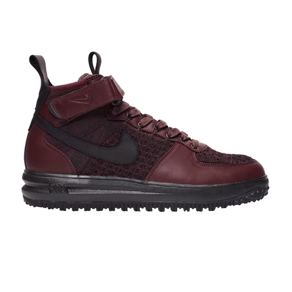 Nike Lunar Force 1 Flyknit Workboot Deep Burgundy