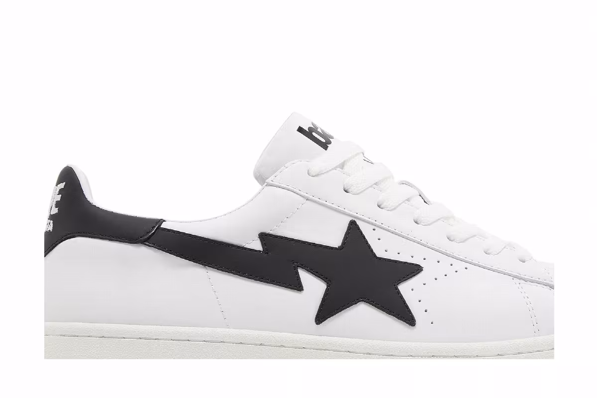 BAPE Skull Sta White Black, view 3