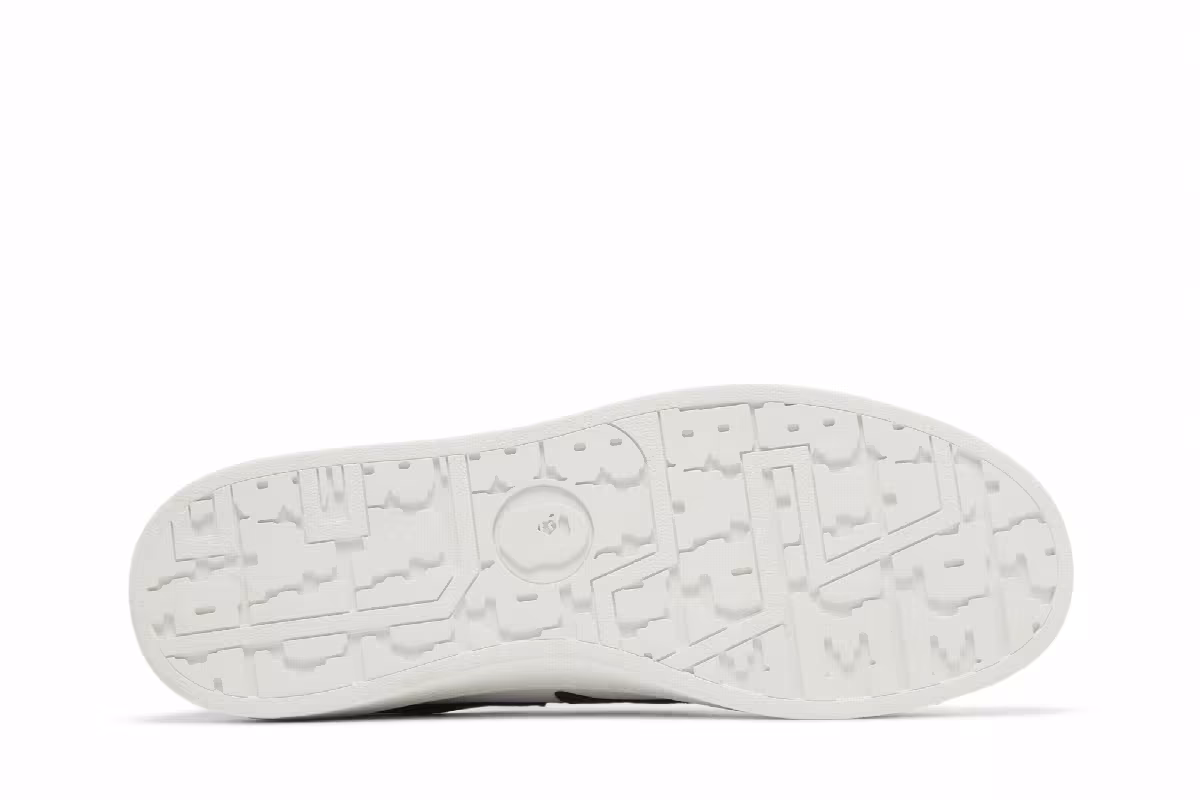 BAPE Skull Sta White Black, view 5