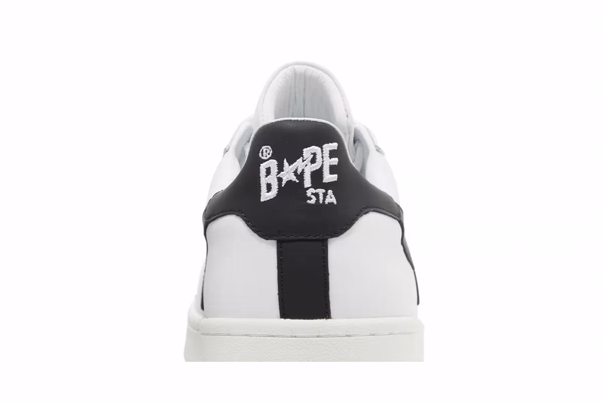 BAPE Skull Sta White Black, view 8