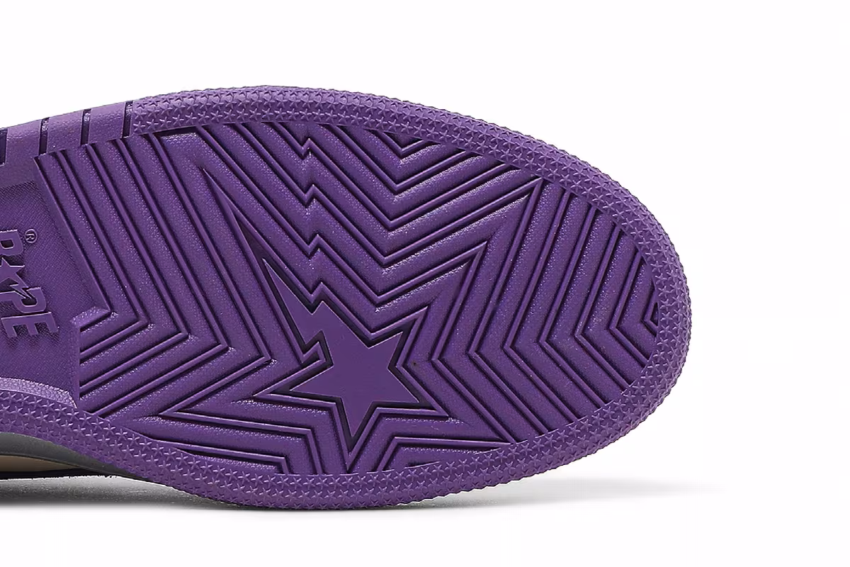 BAPE Court Sta Royal Purple, view 6