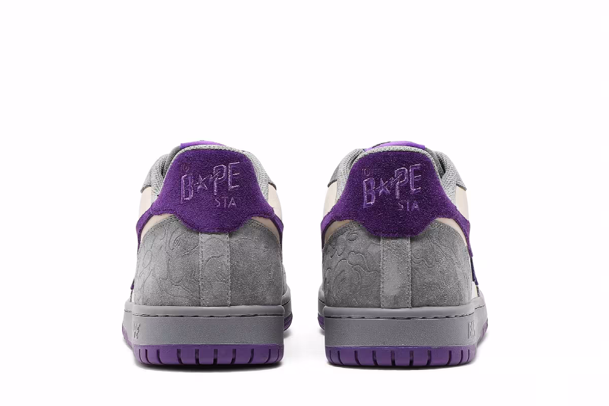BAPE Court Sta Royal Purple, view 7