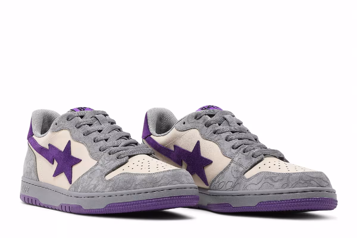 BAPE Court Sta Royal Purple, view 9