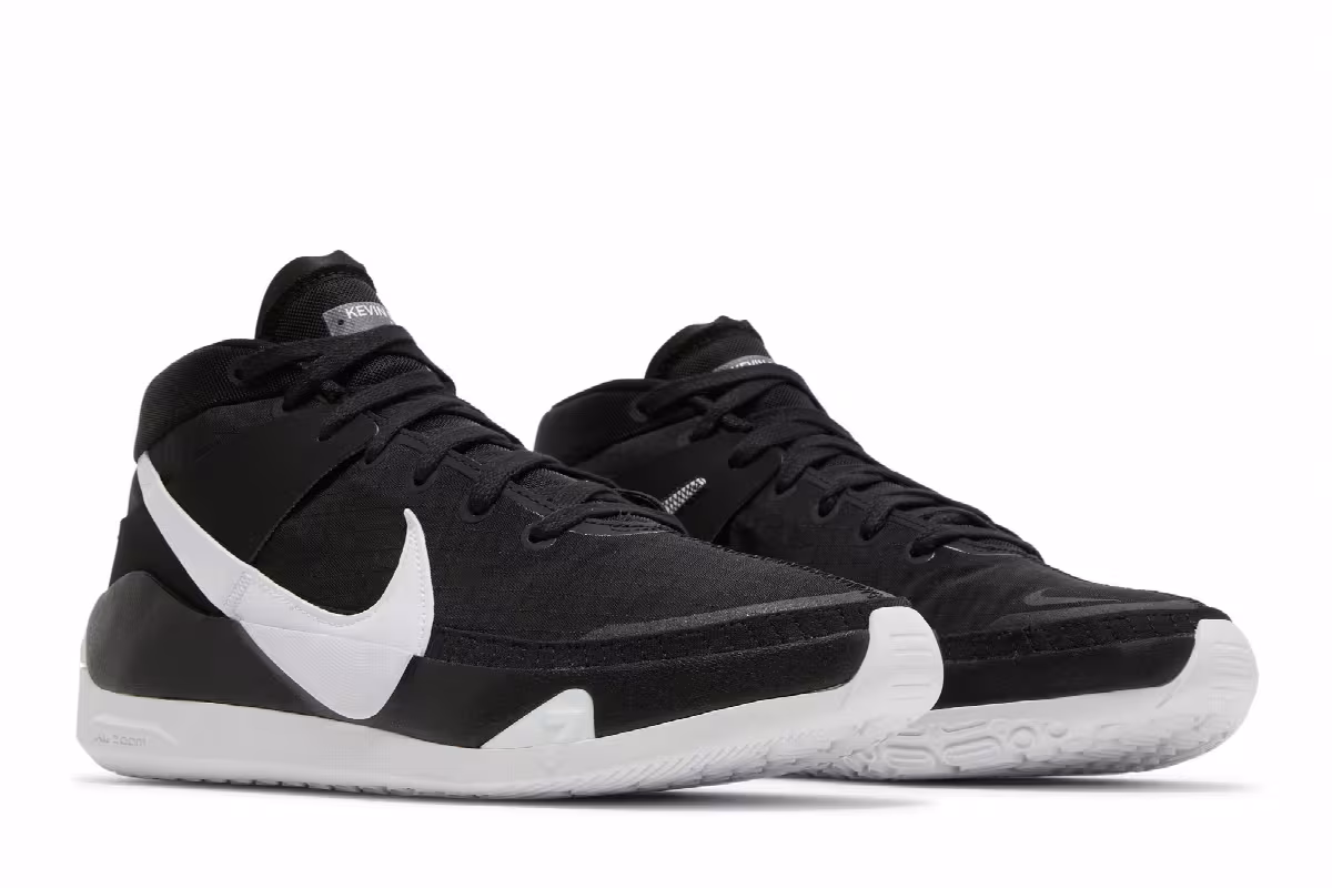 Nike KD 13 TB Black White, view 9