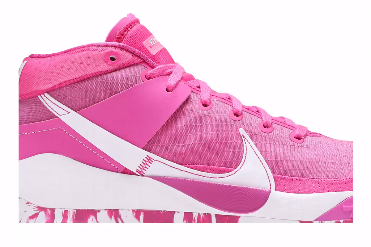 Nike KD 13 Kay Yow - Pinkfire, view 3
