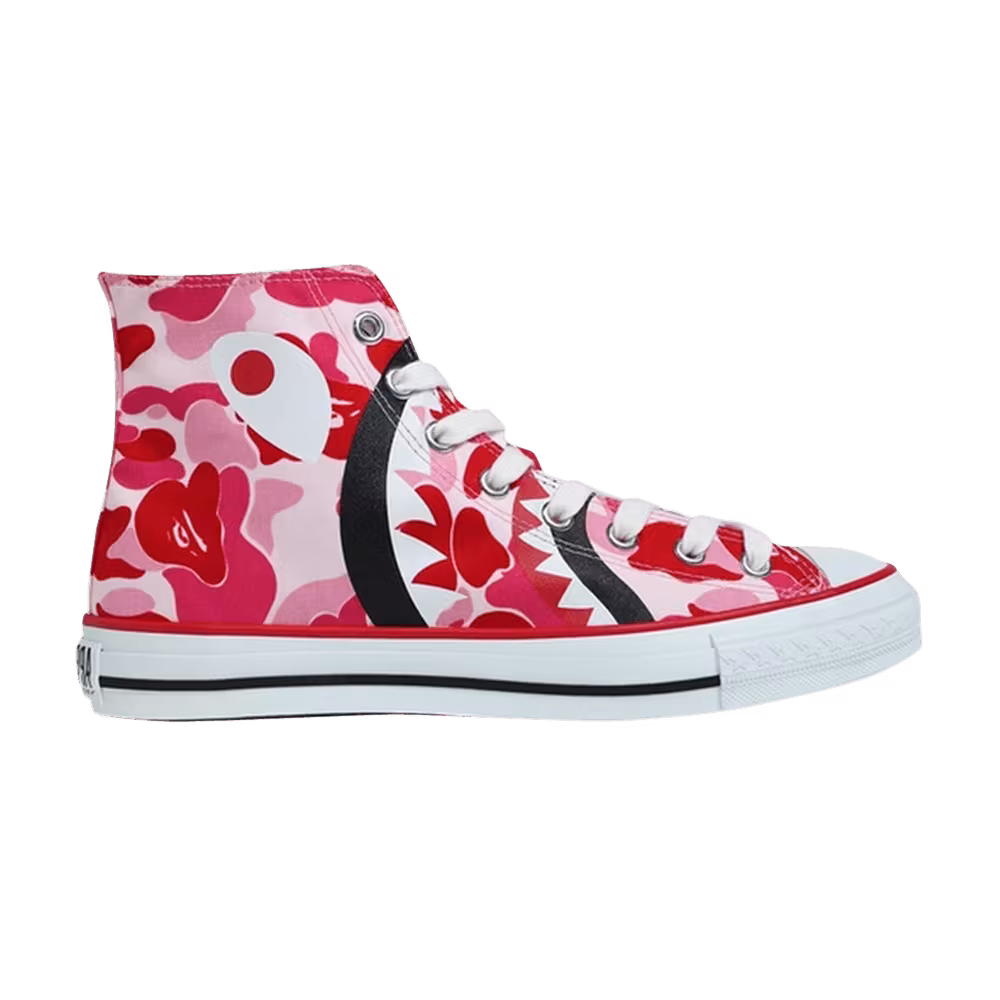 BAPE ABC Shark Ape Sta High Pink Camo
