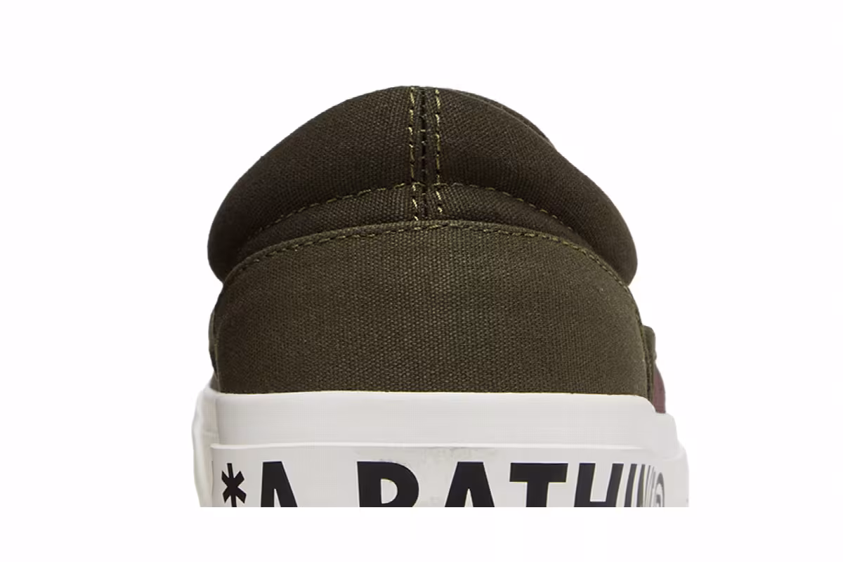 BAPE AAPE Slip-On Green Camo, view 8