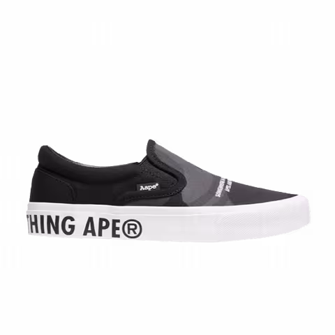 BAPE AAPE Slip-On 'Black Camo'