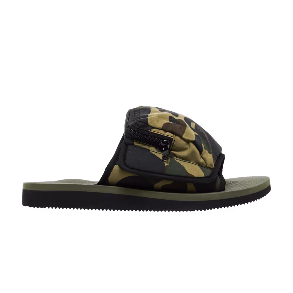 Suicoke x BAPE Camo Dao Sandal Green