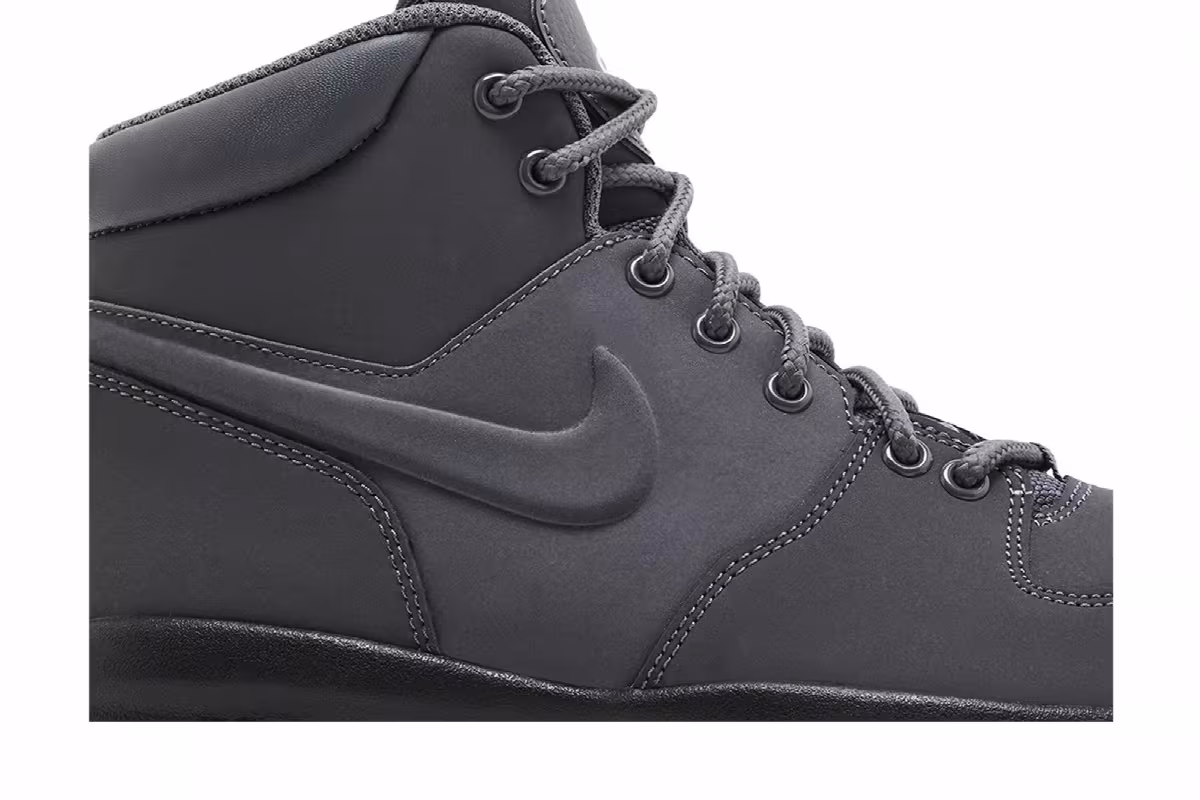 Nike Manoa Leather GS Dark Grey, view 3