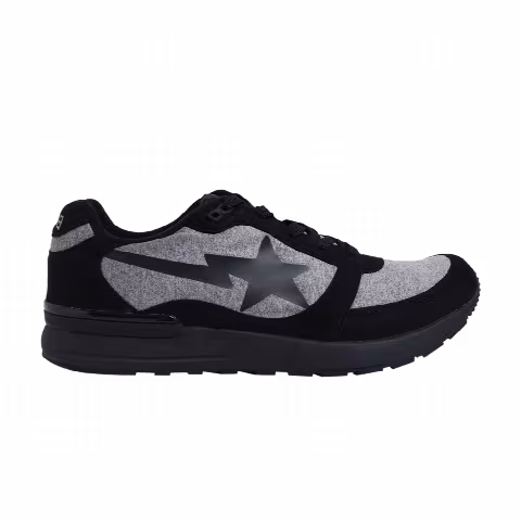 BAPE Track Sta LT 'Black Grey'