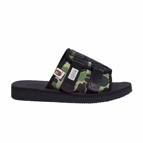 A Bathing Ape x BAPE Suicoke Sandal 'Black Camo'