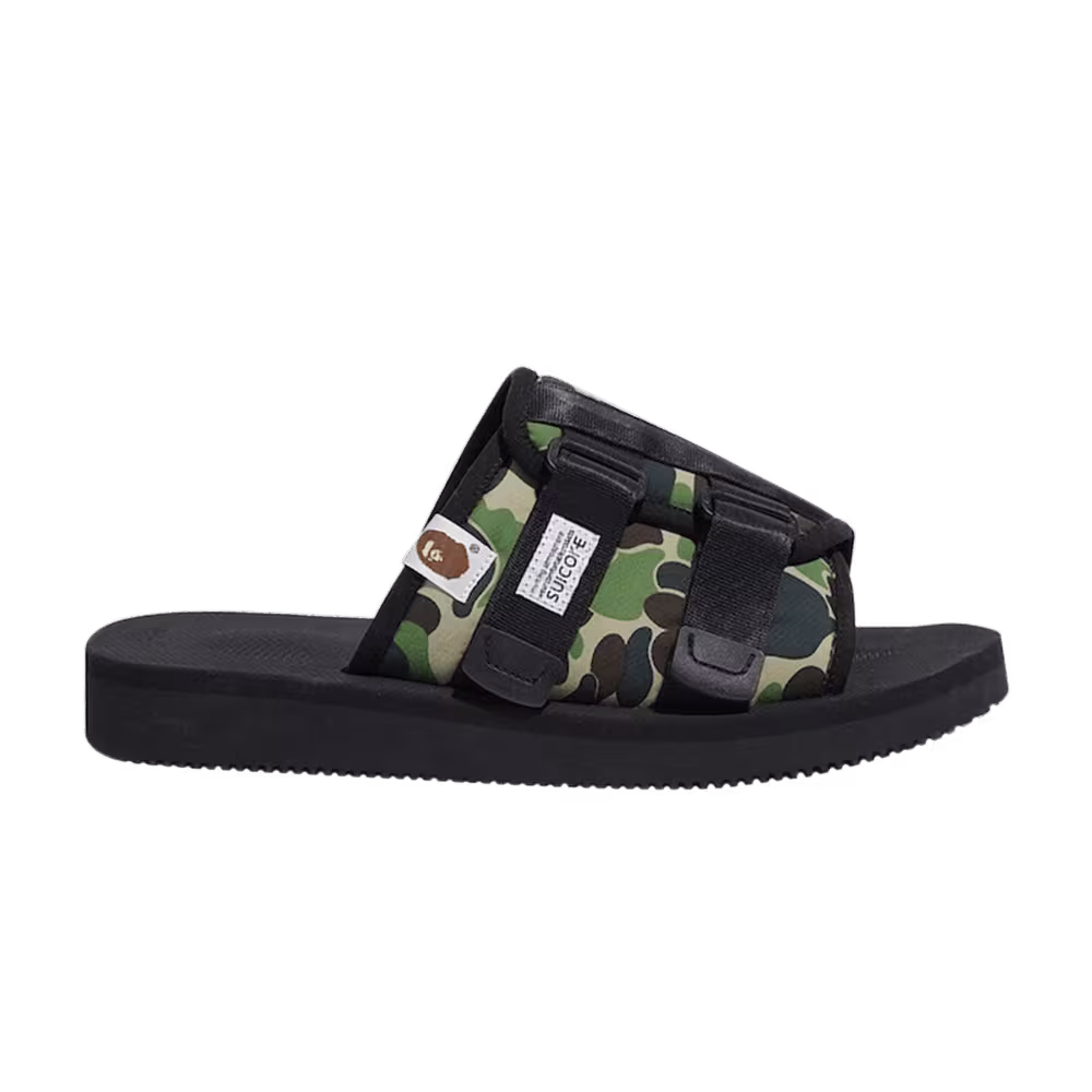 A Bathing Ape x BAPE Suicoke Sandal Black Camo