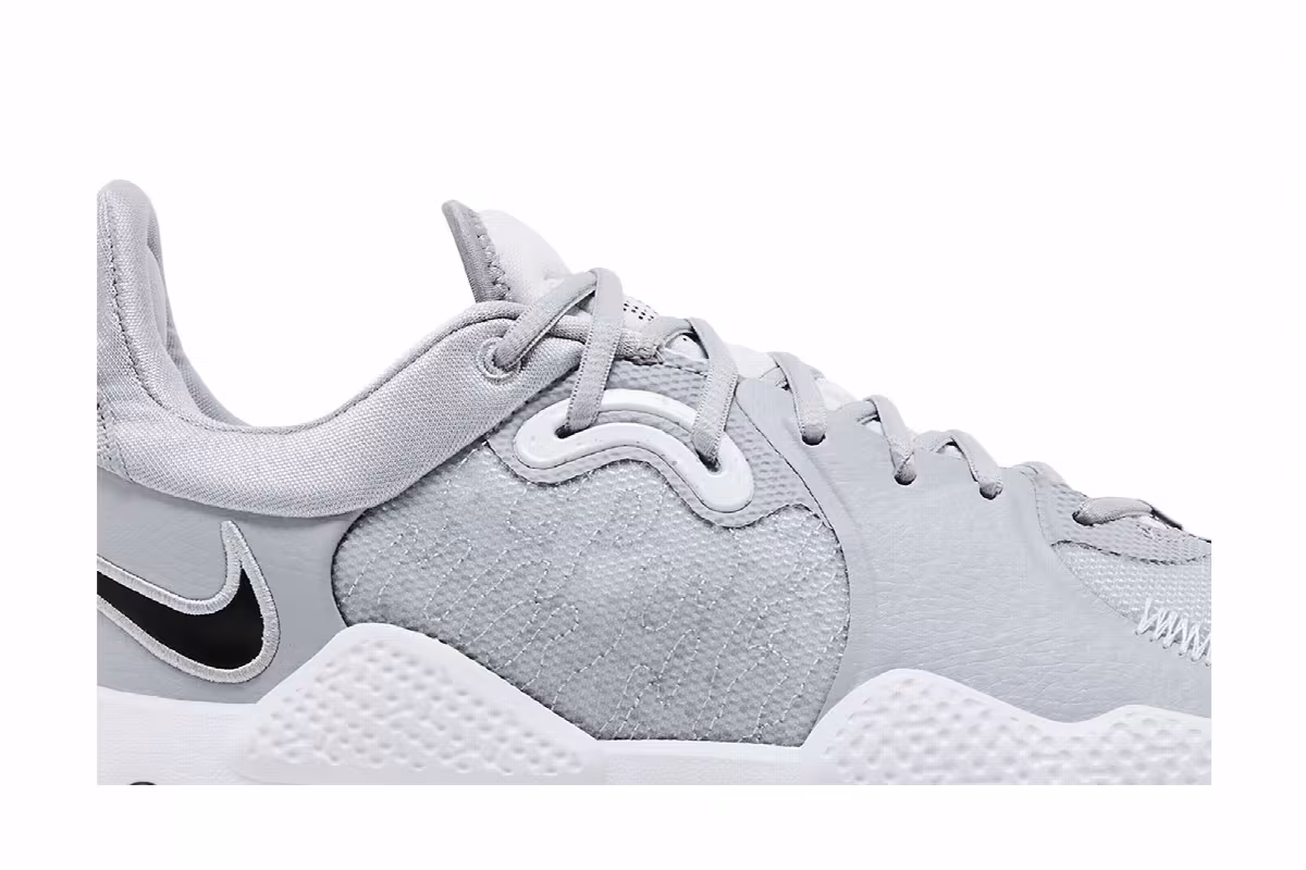 Nike PG 5 TB Wolf Grey Black, view 3