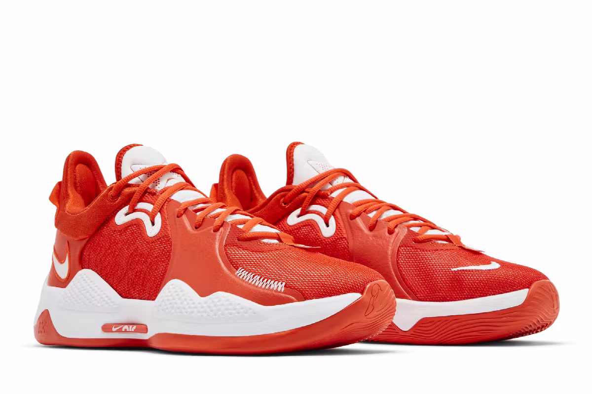 Nike PG 5 TB Team Orange, view 9