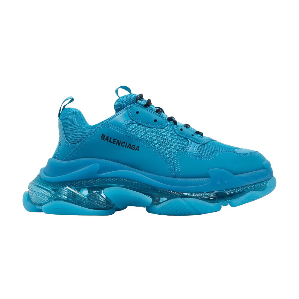 Balenciaga Triple S Sneaker Clear Sole - Blue