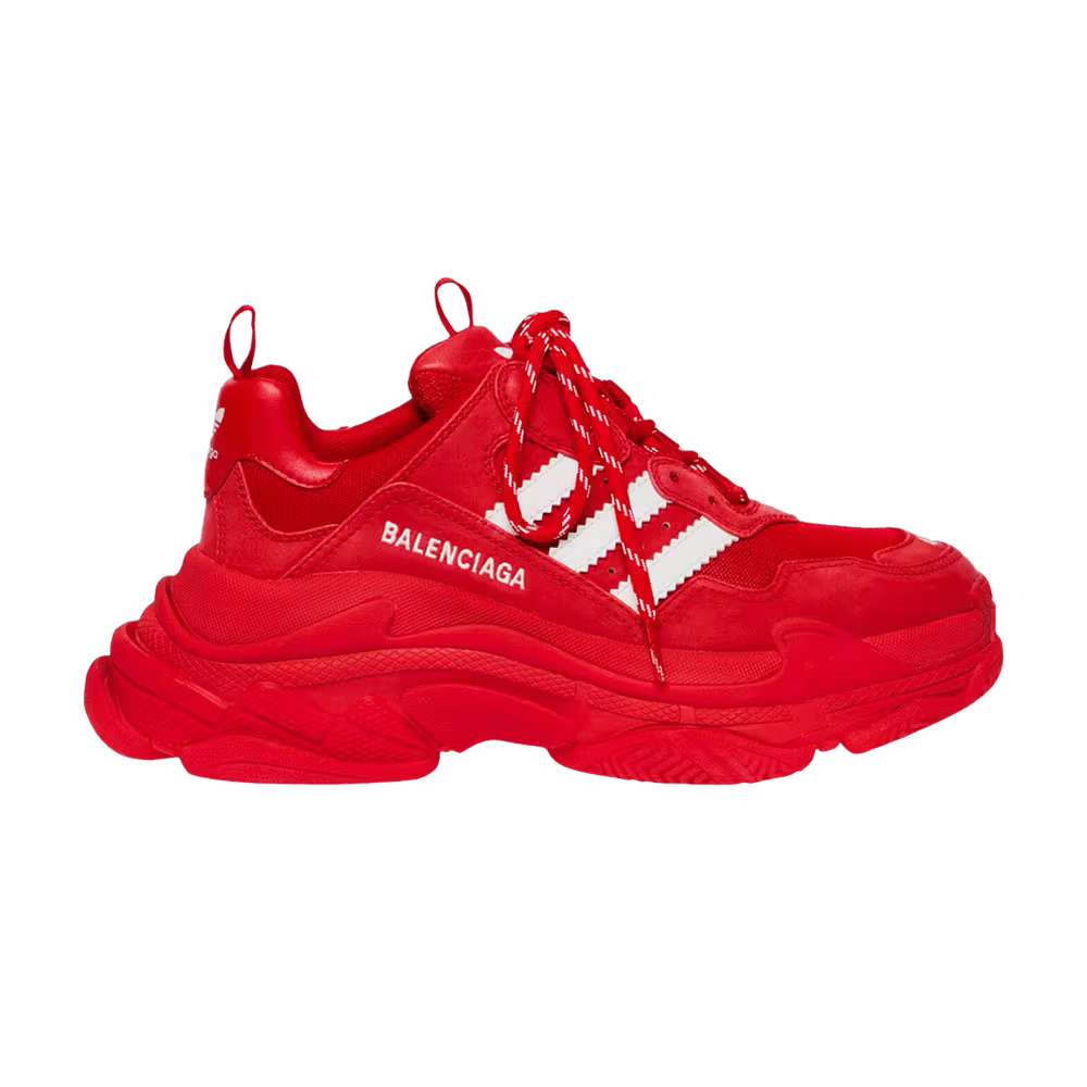Adidas x Balenciaga Triple S Sneaker Red White