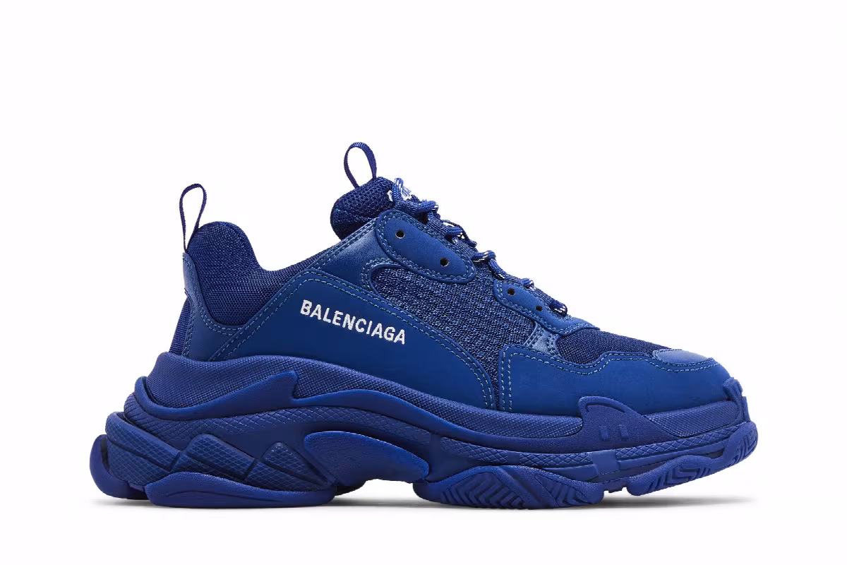 Balenciaga Triple S Sneaker Indigo, view 2