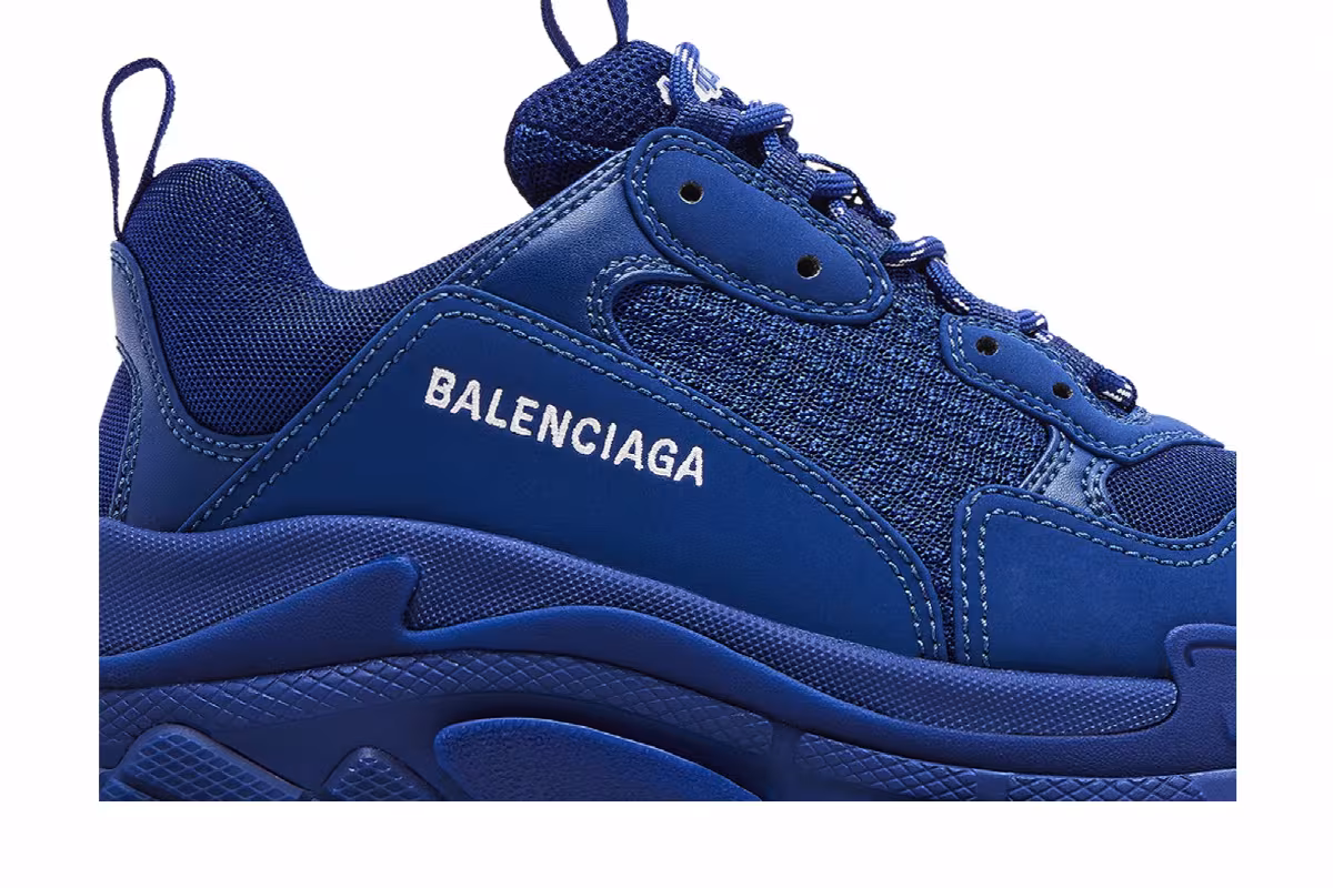 Balenciaga Triple S Sneaker Indigo, view 3