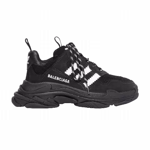 Adidas x Balenciaga Triple S Sneaker Kids 'Black'