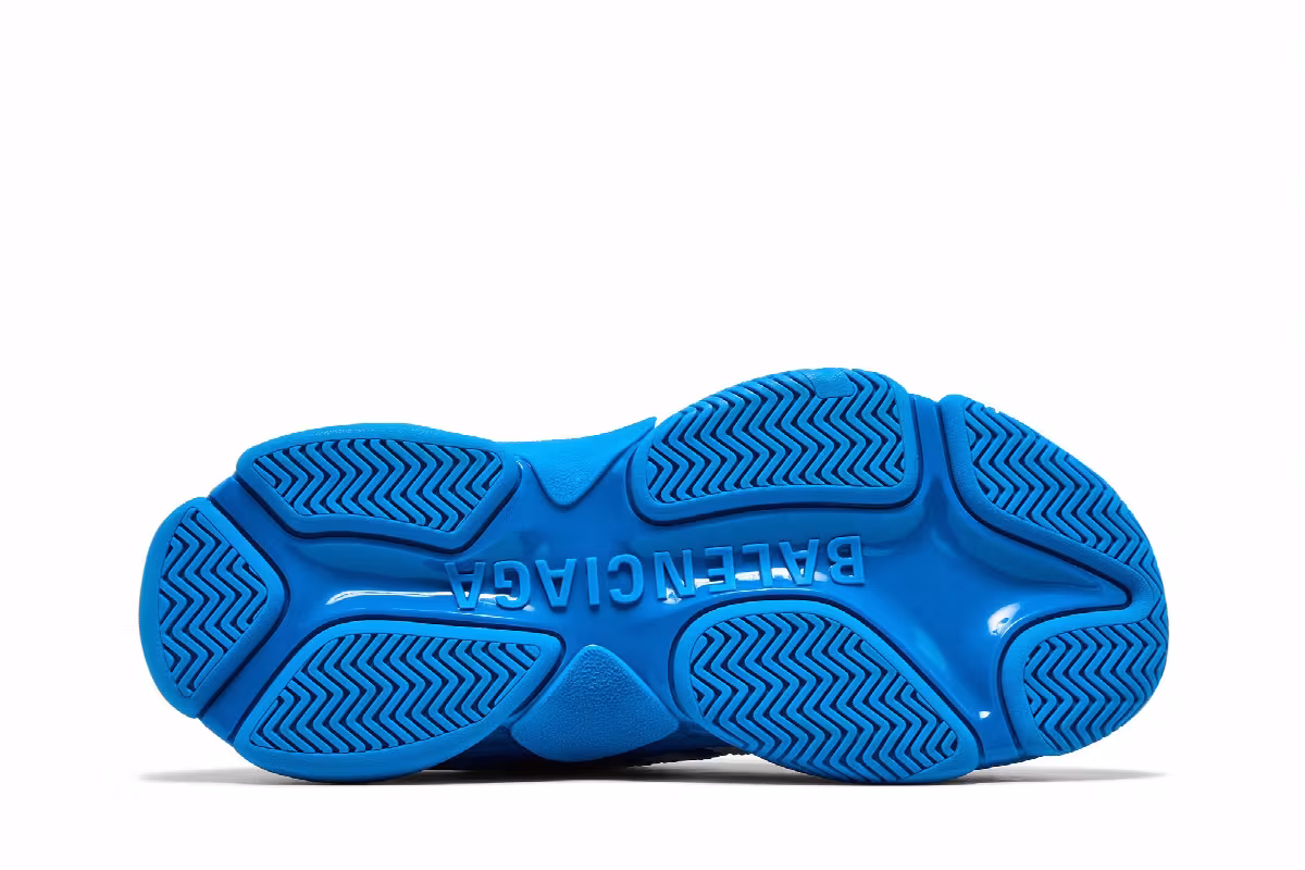 Adidas x Balenciaga Triple S Sneaker Blue, view 5