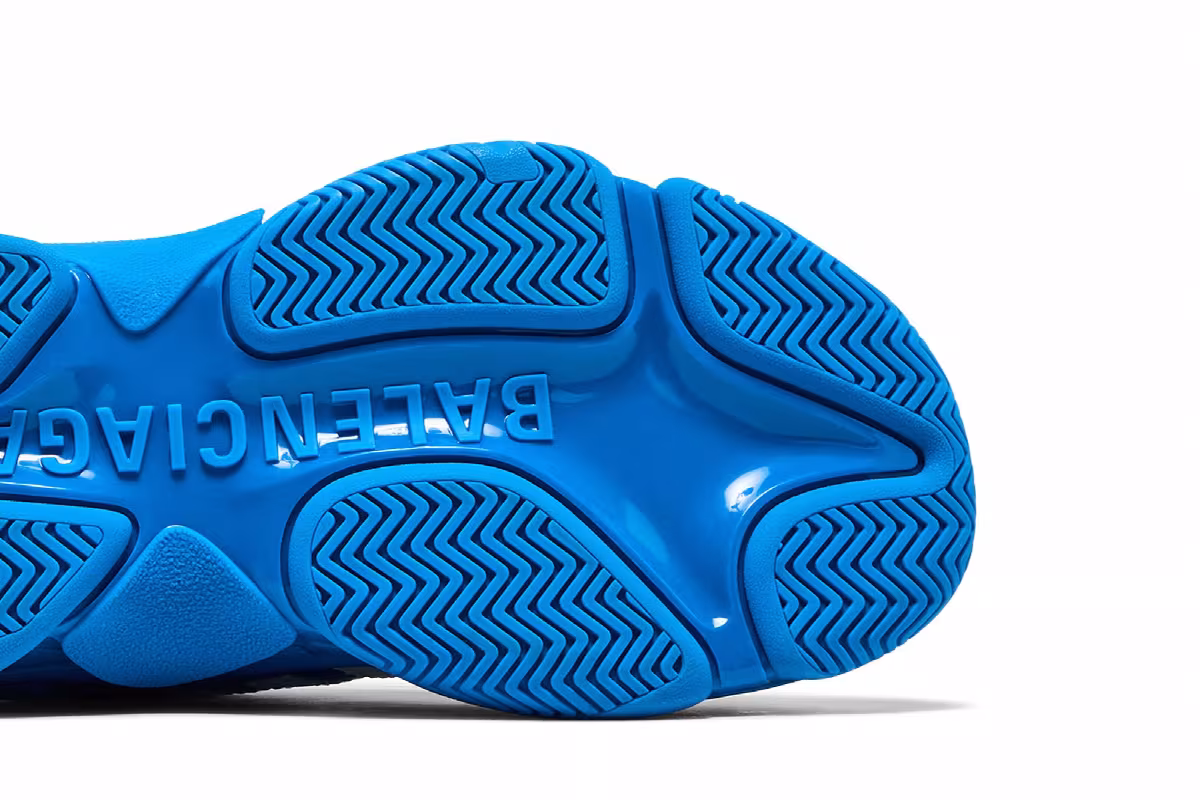 Adidas x Balenciaga Triple S Sneaker Blue, view 6